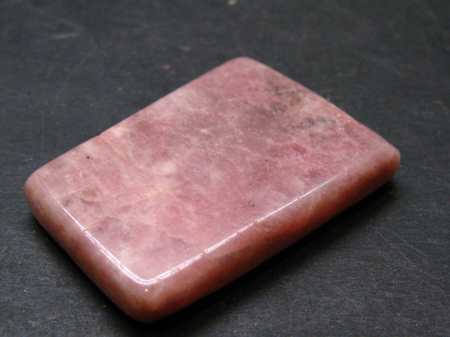 Rare Pink Petalite Tumbled Stone From Canada - 1.5" - 14.52 Grams