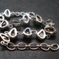 Meteorite Sterling Silver Bracelet - 24.42 Grams - Size Adjustable