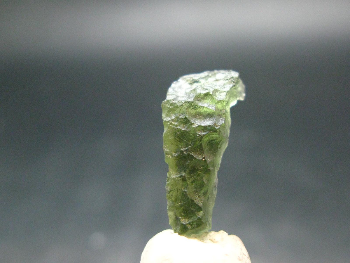 Moldavite Tektite Raw Piece from Czech Republic - 0.8" - 5.0 Carats - 1.0 Grams