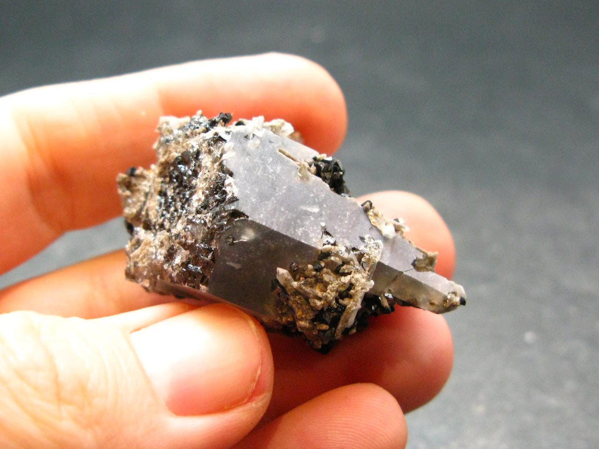 Brookite On Quartz Cluster From Arkansas - 18.36 Grams - 1.6"