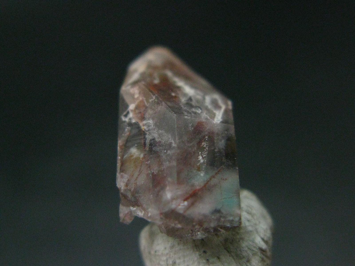 Ajoite In Quartz Crystal From South Africa - 0.8" - 11.41 Carats