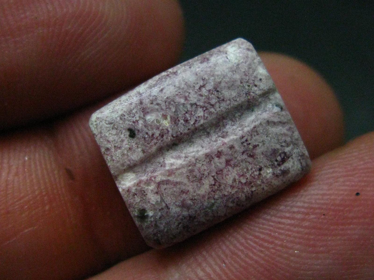 Beautiful Rare Gem Bixbite Red Beryl Emerald Cabochon From Utah USA - 12.01 Carats - 15x13mm