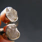 Gray Herderite Silver Ring from Africa - Size 5 - 2.10 Grams