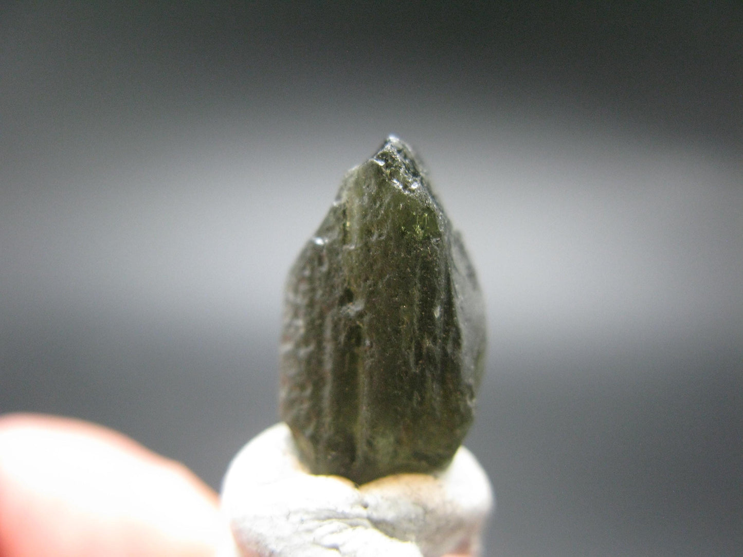 Moldavite Tektite Raw Piece from Czech Republic - 0.6" - 5.0 Carats - 1.0 Grams
