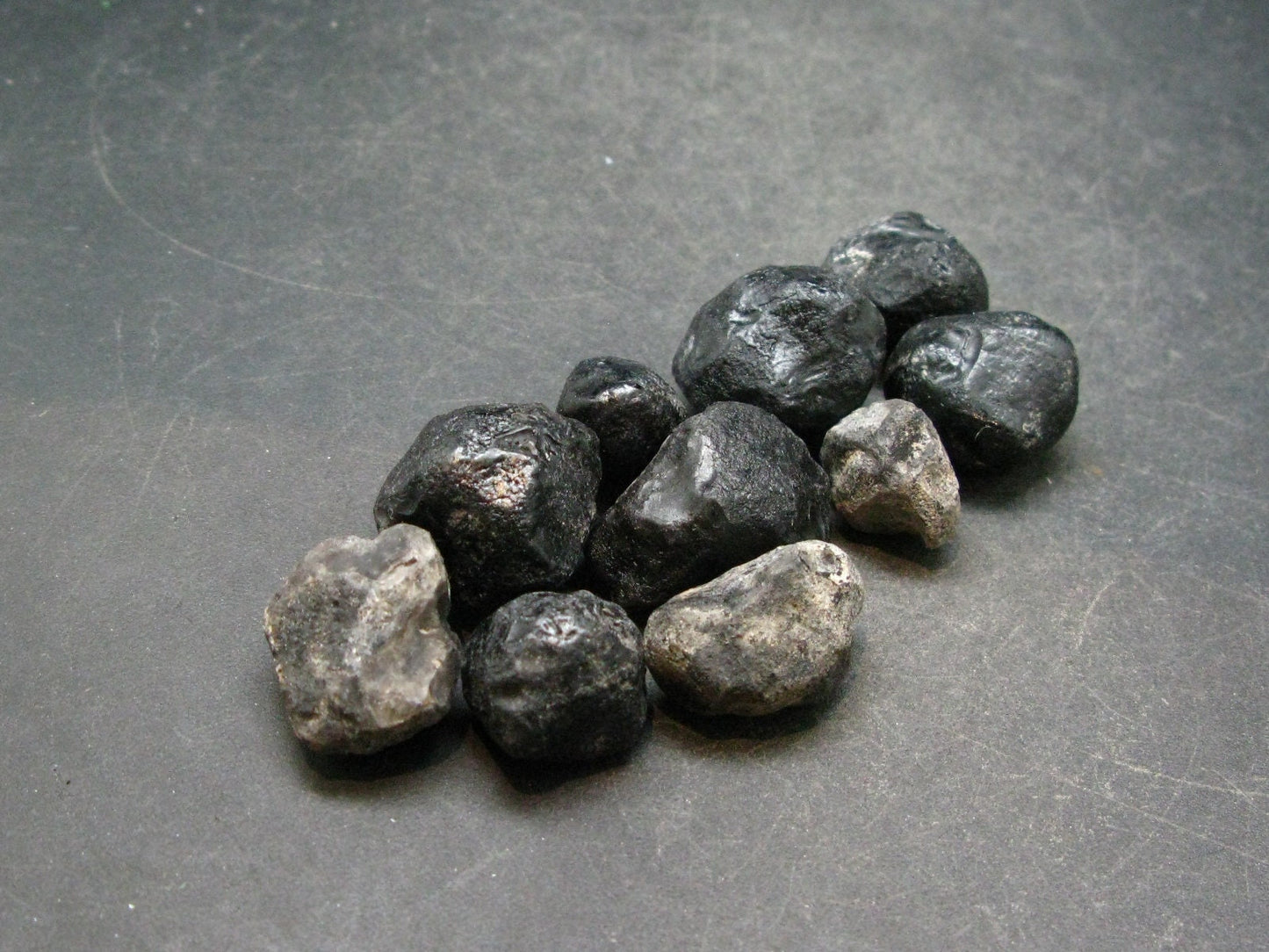 Lot of 10 Apache Tears Obsidian From Mexico - 50 Grams