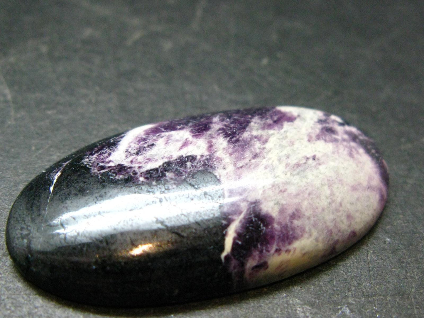 Very Rare Kammererite Chrome Clinochlore Cabochon from Turkey - 1.6" - 11.25 Grams