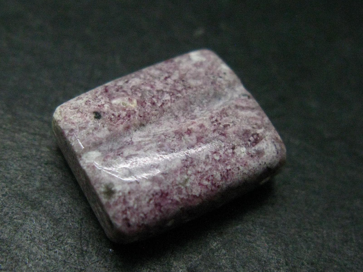 Beautiful Rare Gem Bixbite Red Beryl Emerald Cabochon From Utah USA - 12.01 Carats - 15x13mm