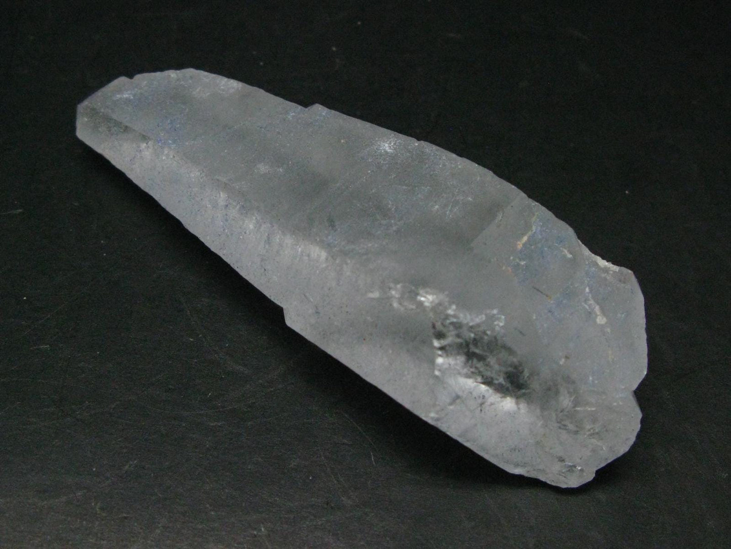 Dumortierite In Quartz Crystal From Brazil - 4.1" - 84.51 Grams