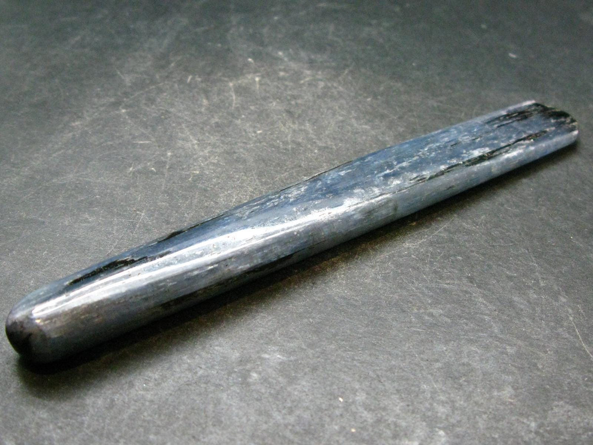 Blue Kyanite Tumbled Stone From Brazil - 5.2"