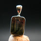 Gem Watermelon Tourmaline Crystal Silver Pendant From Brazil - 0.6" - 1.36 Grams