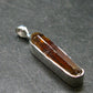 Zincite Zinkite Crystal 925 Silver Pendant From Poland - 1.1" - 2.73 Grams