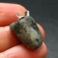 Phenakite Phenacite Tumbled Silver Pendant From Russia - 1.0" - 2.87 Grams