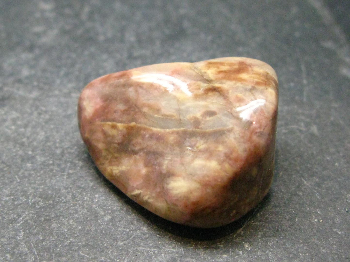 Rare Bustamite Tumbled Stone from South Africa - 1.1" - 12.71 Grams