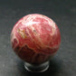 Rhodochrosite Sphere Ball from Argentina - 1.2" - 47.92 Grams