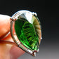 Helenite Gaia Stone Gem Sterling Silver Ring From Washington - Size 5.75 - 5.0 Carats