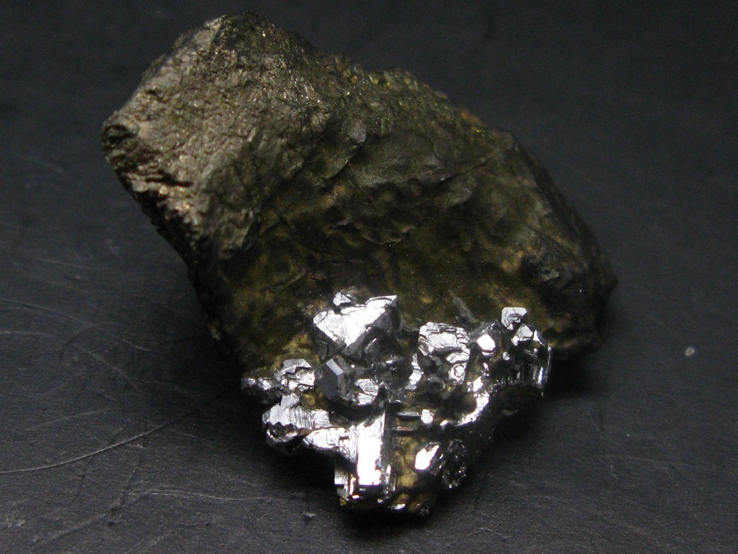 Sperrylite Crystals On Matrix From Norilsk Russia - 1.6" - 10+ Crystals