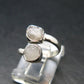 Natrolite Silver Ring From Russia - 1.91 Grams - Size 5