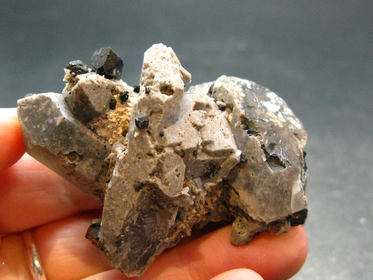 Brookite On Quartz Cluster From Arkansas - 48.86 Grams - 2.2"
