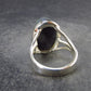 Uvarovite (Green Chromium Garnet) Cluster Silver Ring from Russia - Size 5.5 - 6.41 Grams