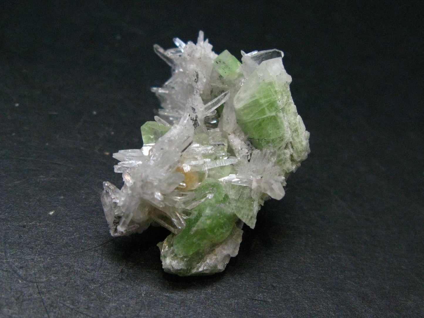 Rare Gem Augelite and Quartz Cluster from Peru - 1.4"