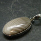 Rare Flint Silver Pendant from Poland - 1.4" - 4.73 Grams