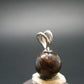 Rare Boulder Opal Silver Pendant from Australia - 0.6" - 1.74 Grams