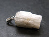 Rare Hambergite Crystal Silver Pendant From Afghanistan - 0.8" - 2.25 Grams