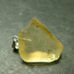 Gem Libyan Desert Glass Tektite Pendant Sterling Silver from Libya - 1.0" - 3.46 Grams