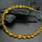 Yellow Sapphire Genuine Bracelet ~ 7 Inches ~ 6mm Oval Beads