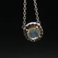 Precious Opal Sterling Silver Pendant With Chain from Ethiopia - 1.82 Grams