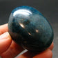 Neon Blue Apatite Tumbled Stone from Madagascar - 102.24 Grams - 1.9"