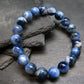 Dianite (Blue Jade) Genuine Bracelet ~ 7 Inches ~ 10mm Round Beads