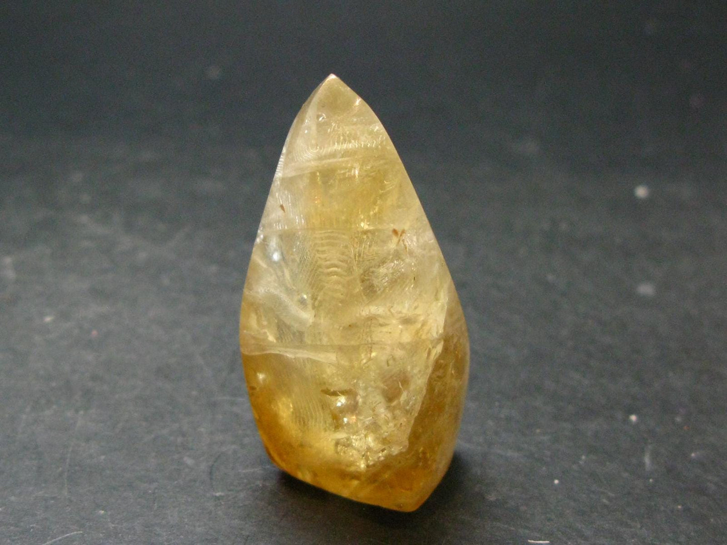 Citrine Unheated Polished Crystal From Brazil - 2.0" - 42.17 Grams