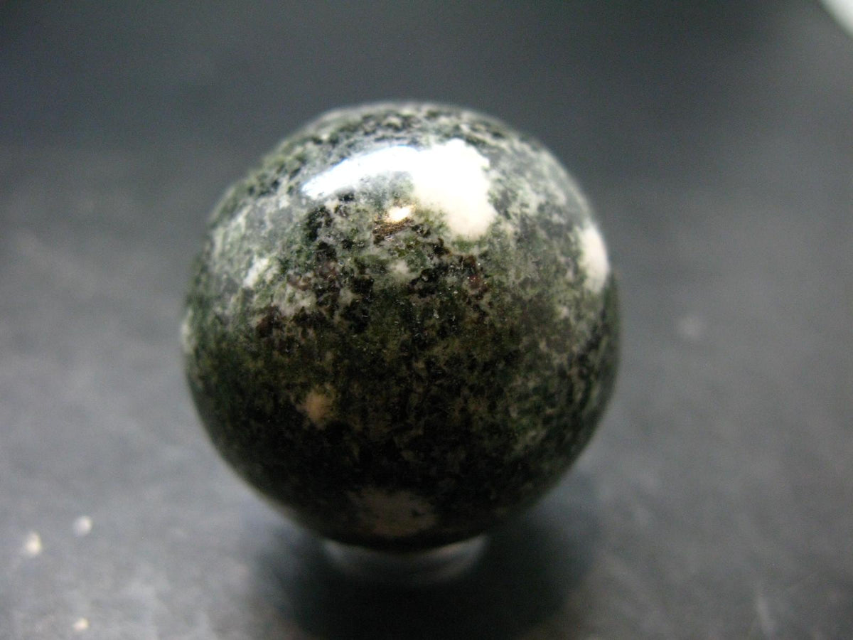 Rare Stonehenge Bluestone Sphere Ball From Wales UK - 1.4" - 69.77 Grams