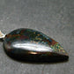 Quantum Quattro Shattuckite Malachite Dioptase Chrysocola Silver Pendant from Namibia - 1.6" - 6.19 Grams