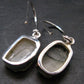 Phenakite Phenacite Earrings From Brazil - 1.0" - 3.12 Grams