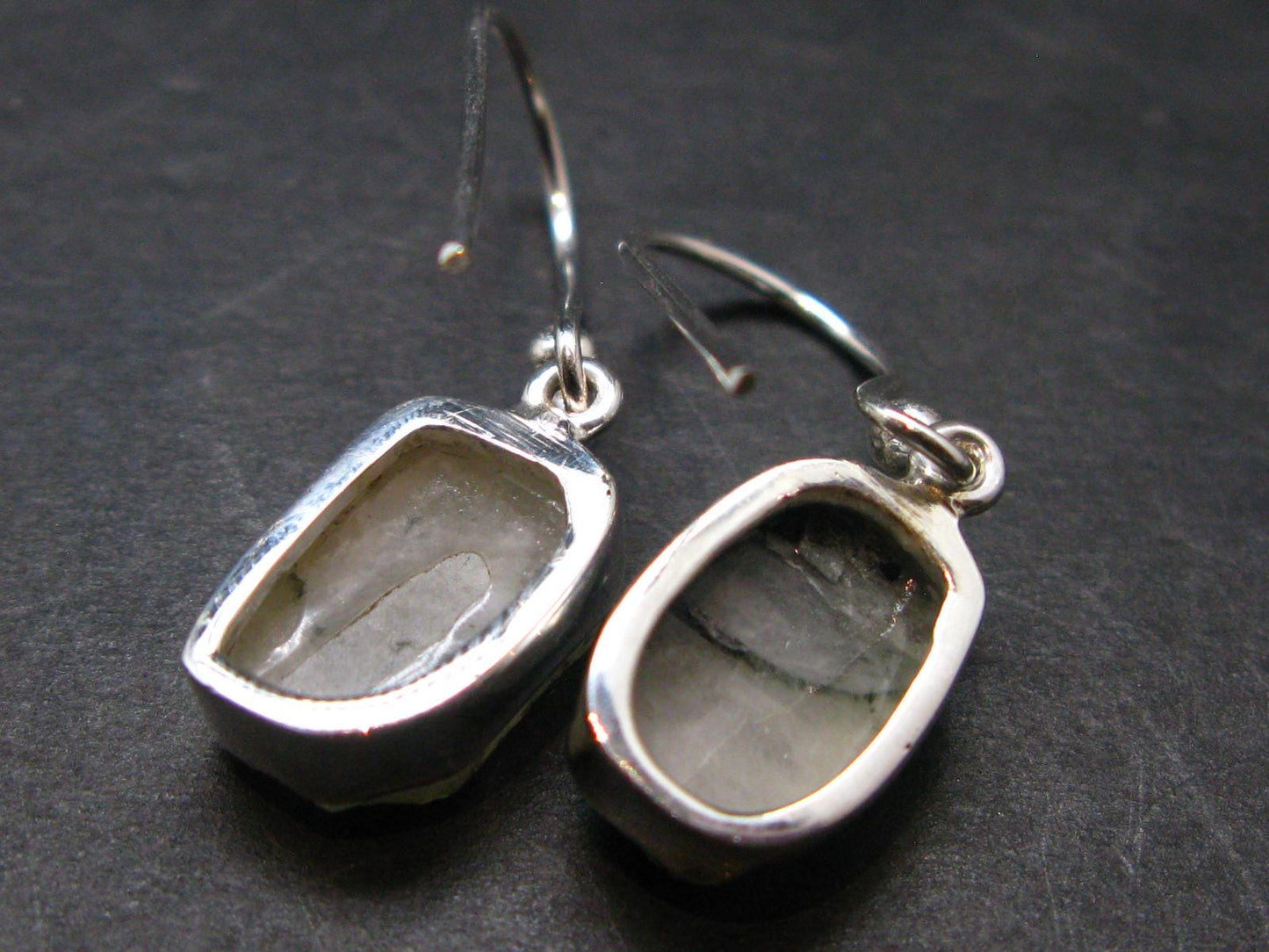 Phenakite Phenacite Earrings From Brazil - 1.0" - 3.12 Grams