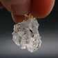 Goshenite Beryl Crystal 925 Silver Pendant From Brazil - 1.0" - 3.79 Grams