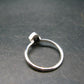 Terminated Brookite Crystal Silver Ring From Arkansas - Size 6 - 1.99 Grams
