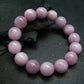 Kunzite Spodumene Genuine Bracelet ~ 7 Inches ~ 13mm Round Beads