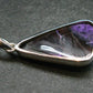 Sugilite Silver Pendant From South Africa - 1.6"