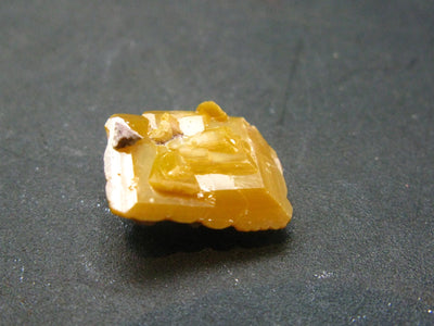 Golden Wulfenite Cluster From Mexico - 0.6"