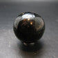 Nuumite Nuummite Sphere Ball From Greenland - 1.5" - 103.72 Grams