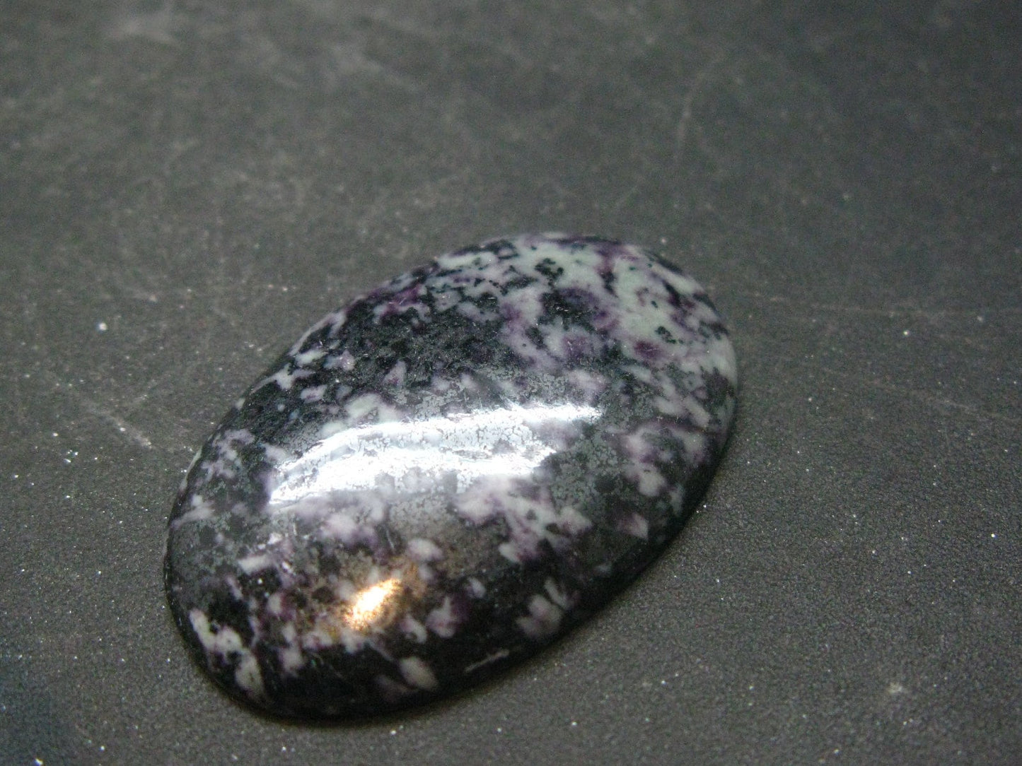 Very Rare Kammerrerite Chrome Clinochlore Cabochon from Turkey - 1.4" - 9.49 Grams