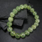 Prehnite Genuine Bracelet ~ 7 Inches ~ 10mm Round Beads