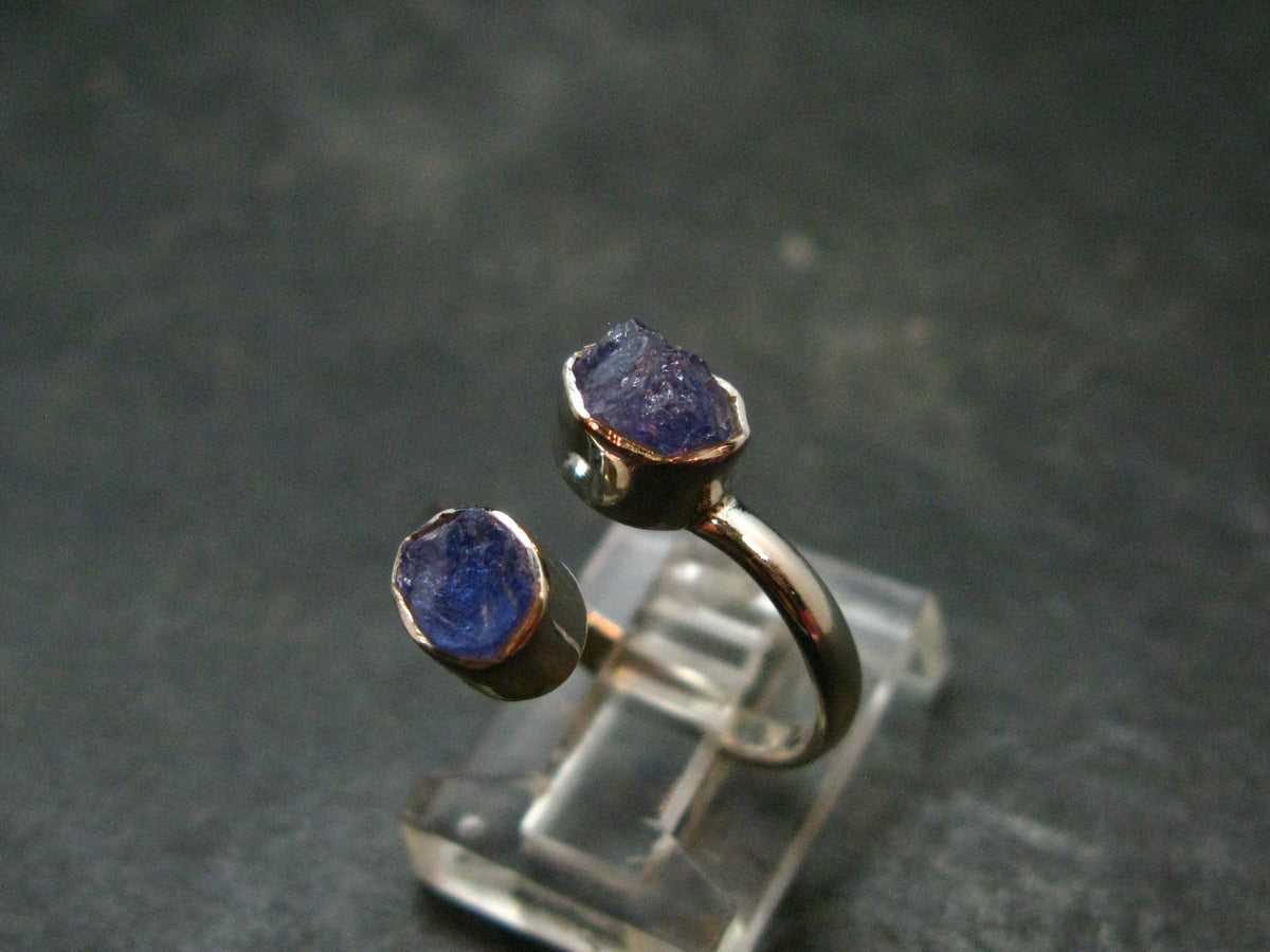 Tanzanite (Zoisite) Sterling Silver Ring - 2.38 Grams - Size 5
