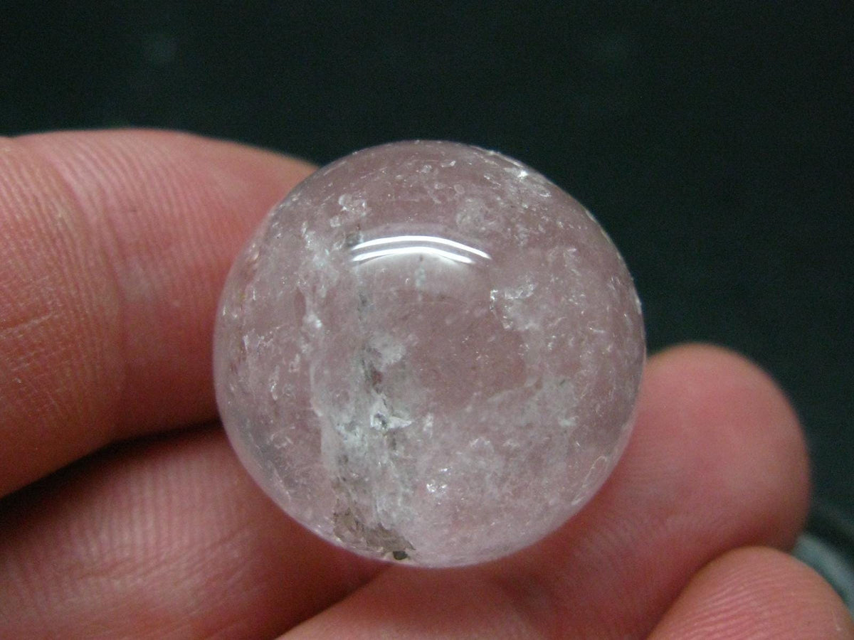 Pink Gem Morganite Sphere Ball From Brazil - 0.9" - 16.82 Grams