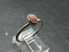 Pezzottaite Crystal Silver Ring From Madagascar - Size 7 - 1.93 Grams