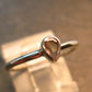 Genuine Alexandrite Gem Silver Ring From Russia - Size 6 - 1.47 Grams