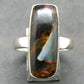 Pietersite Silver Ring From Namibia - Size 10 - 5.81 Grams
